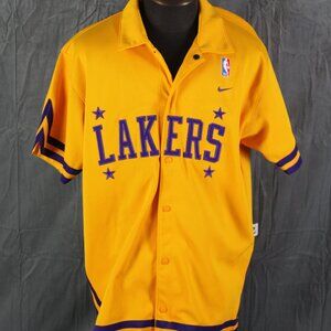 LA Lakers Warm Up Jacker - 1957 Rewind by Nike - Men's Large
